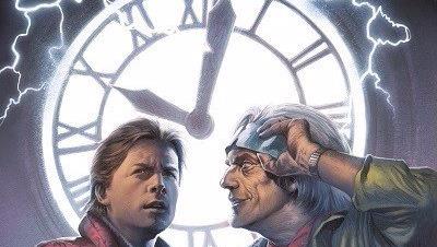 Marty e Doc tornano nei fumetti La copertina di Ritorno al Futuro