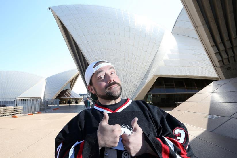 Kevin Smith stronca il trailer di Ghostbusters Kevin Smith, attore, regista, sceneggiatore