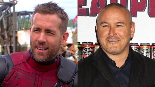 Ryan Reynolds e Tim Miller L'attore Ryan Reynolds e il regista Tim Miller