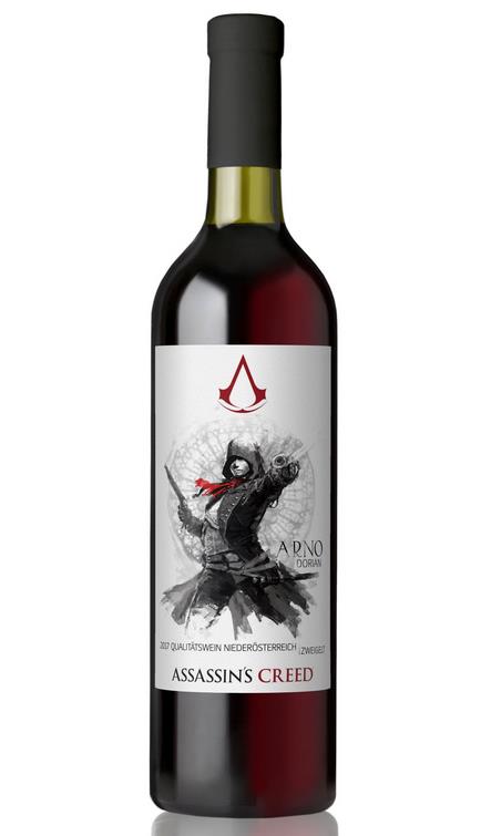 Arno, l'Assassino francese ha il suo vino ufficiale La bottiglia di vino dedicata ad Arno di Assassin's Creed