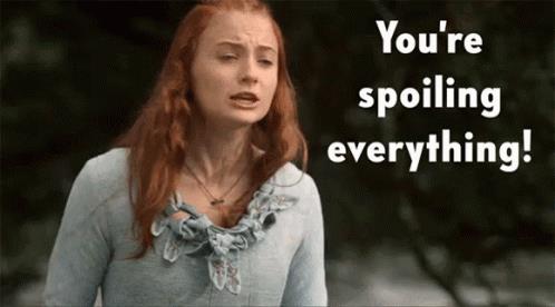 Alcune pagine del copione dell'ottava stagione di Game of Thrones potrebbero essere trapelate in rete Neanche a Sansa piacciono gli spoiler