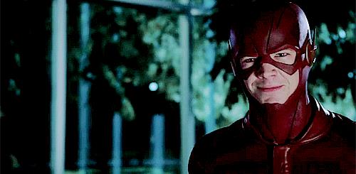 The Flash The Flash sorride e corre