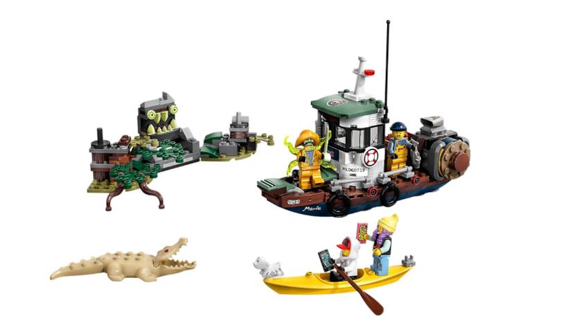 Il set LEGO dedicato al peschereccio Il peschereccio naufragato è uno dei set per Halloween 2019