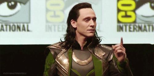 Silenzio, parla Loki Le parole di Loki meritano di essere ascoltate nel più religioso dei silenzi