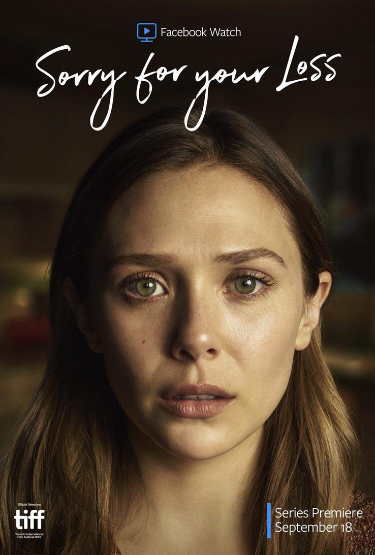 Poster Elizabeth Olsen in primo piano