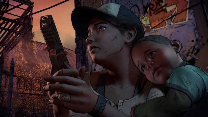 The Walking Dead, la terza stagione del videogioco esce a dicembre Clementine impugna la sua pistola nella terza stagione di The Walking Dead: The Telltale Series