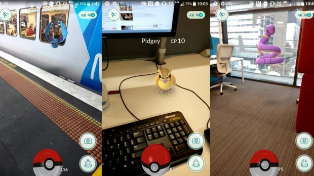 Pokémon in ufficio I Pokémon appaiono in metropolitana e in ufficio