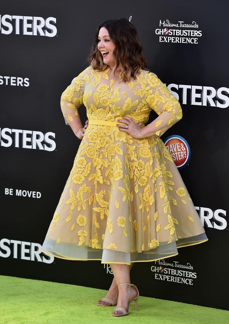 Melissa McCarthy alla premiere di Ghostbusters Melissa McCarthy sul red carpet della premiere di Ghostbusters
