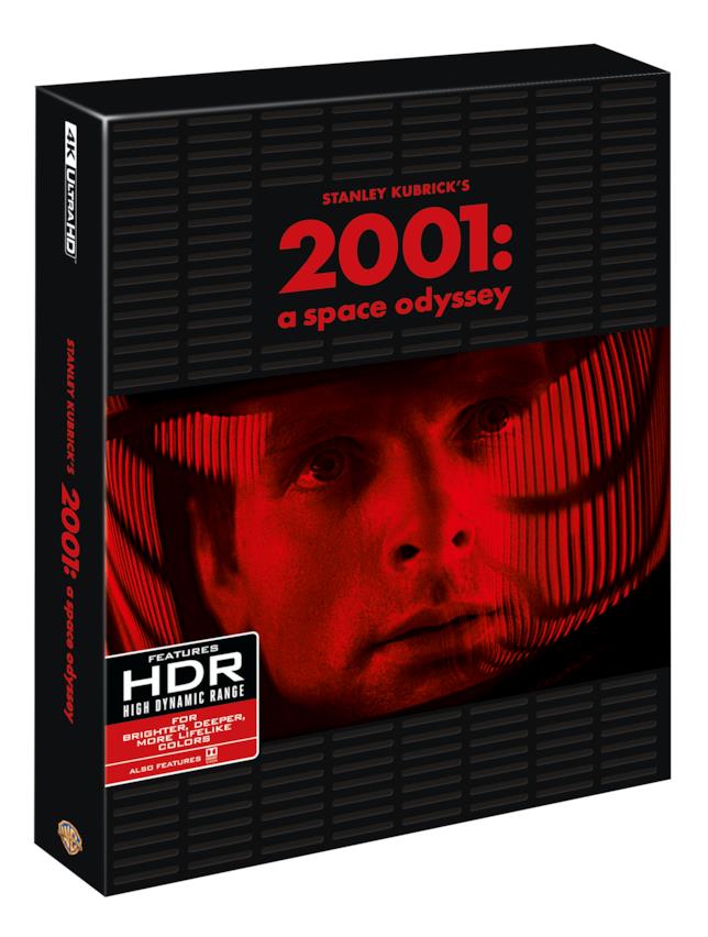 2001: Odissea nello Spazio, il cofanetto 4K La copervina dell'edizione 4K in Home Video di 2001: Odissea nello Spazio