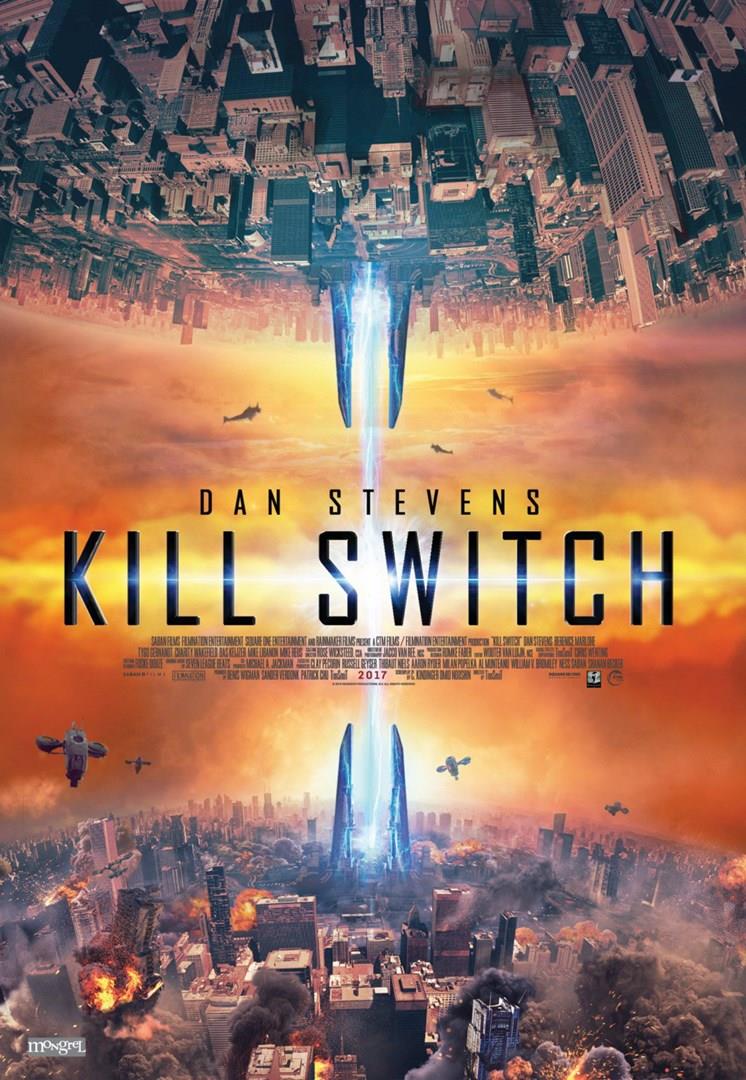 Il poster di Kill Switch Lo spettacolare poster di Kill Switch, l'atteso film con Dan Stevens