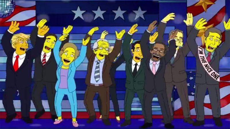 The Debateful Eight Uno screen da The Simpsons: The Debateful Eight