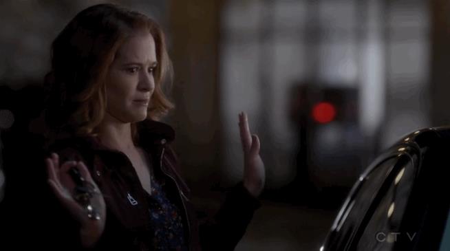April reaction la reazione di April a un litigio con Jackson