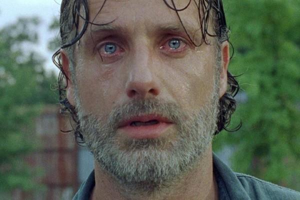 Rick Grimes piange Il pianto di Rick Grimes