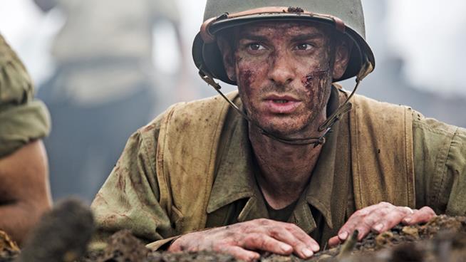 Venezia 73, è il giorno di Mel Gibson e Andrew Garfield Andrew Garfield in Hacksaw Rigde