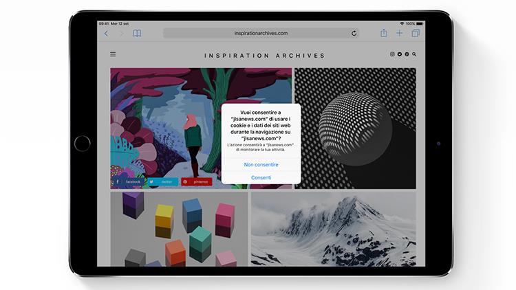 Privacy in Safari con iOS 12 Safari iOS 12