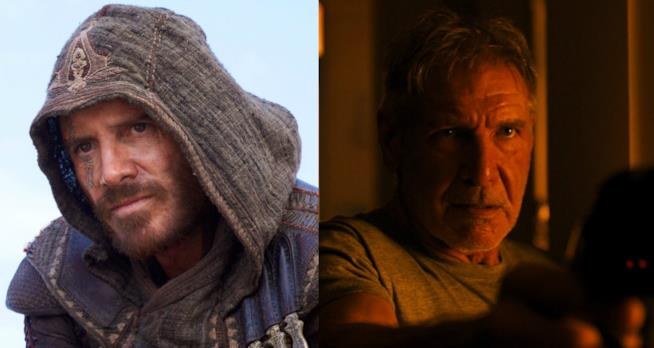 Ecco i 10 titoli più attesi del prossimo anno Michael Fassbender e Harrison Ford protagonisti di due dei dieci titoli più attesi del 2017
