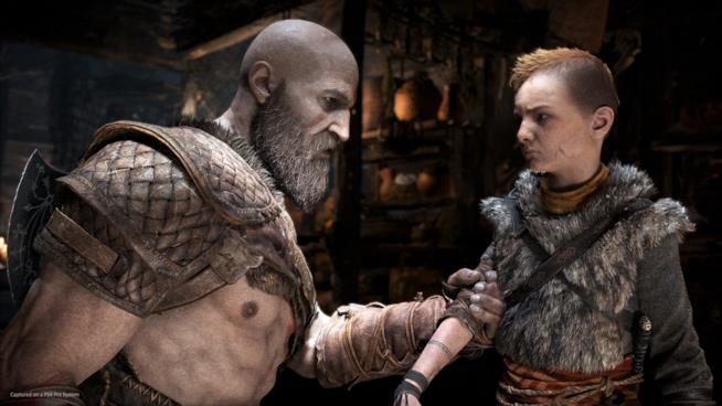 God of War, guida alla posizione dei Codici Niflheim Kratos e Atreus in una sequenza di God of War
