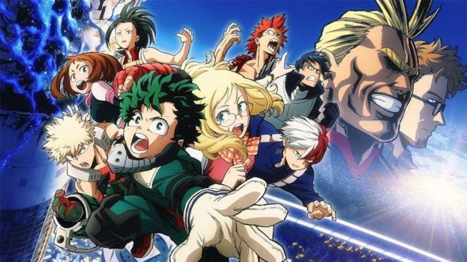 My Hero Academia The Movie torna al cinema il 30 e 31 marzo My Hero Academia Two Heroes locandina