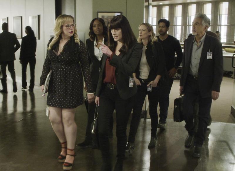 Criminal Minds 14x11, una scena dall'episodio Criminal Minds una scena dall'episodio 14x11: Luci notturne