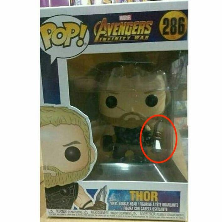 La nuova arma di Thor? La nuova arma di Thor in Infinity War?