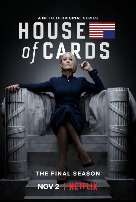 Il poster ufficiale di House of Cards 6 House of Cards 6
