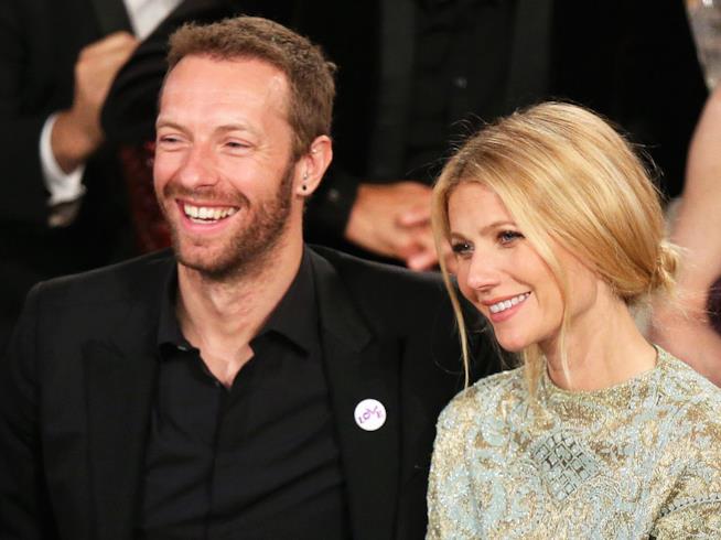 Gwyneth Paltrow parla dell'amicizia con Chris Martin Primo piano di Gwyneth Paltrow e Chris Martin