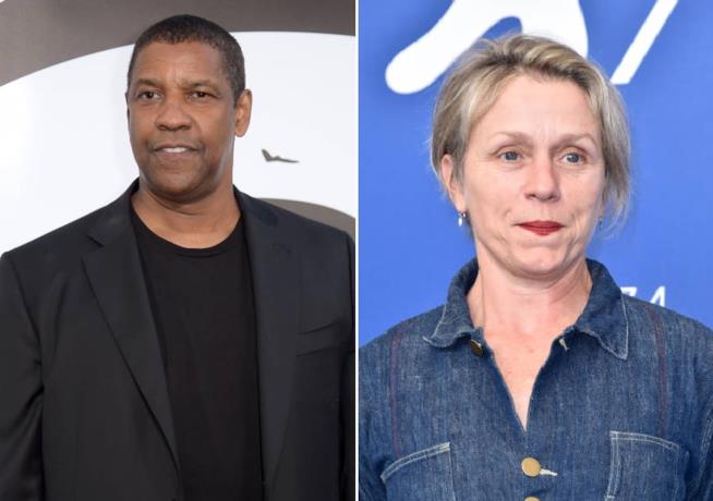 È in arrivo un Macbeth diretto da Joel Coen e con protagonisti Denzel Washington e Frances McDormand Collage di Denzel Washington e Frances McDormand