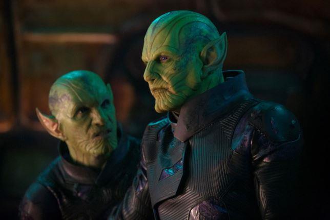 La razza aliena chiamata Skrull Gli alieni Skrull nel film Captain Marvel
