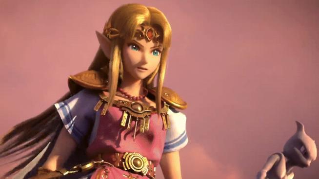 Super Smash Bros. Ultimate, il nome dei lottatori aggiuntivi trapela in rete Una GIF dal trailer di lancio di Super Smash Bros. Ultimate