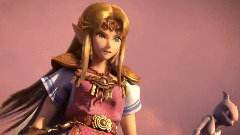 Super Smash Bros. Ultimate, il nome dei lottatori aggiuntivi trapela in rete Una GIF dal trailer di lancio di Super Smash Bros. Ultimate