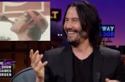 I 10 miglior video su YouTube della settimana Primo piano di Keanu Reeves ospite a Late Show with James Corden