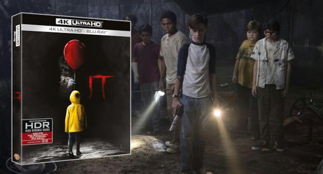 IT in 4K La cover 4K dell'edizione Home Video di IT
