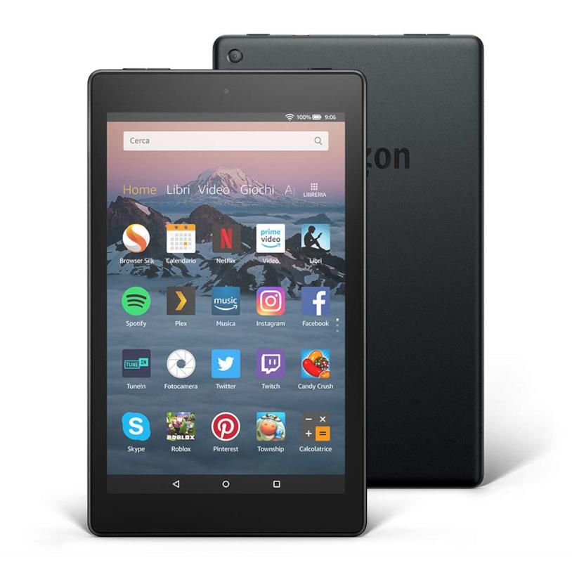 Amazon Fire HD 8 in offerta l'Amazon Prime Day Immagine stampa di Amazon Fire HD 8