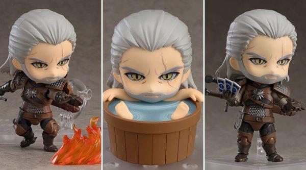 Nendoroid presenta l'action figure di Geralt di Rivia Il Nendoroid di Geralt di Rivia
