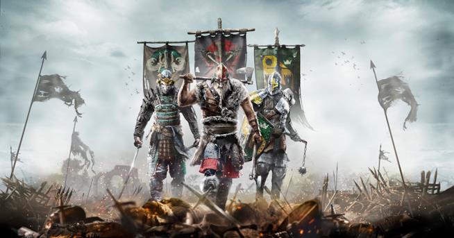For Honor, parte un weekend di prova gratuito su PS4, Xbox One e PC Le tre classi di For Honor sulla cover del videogame