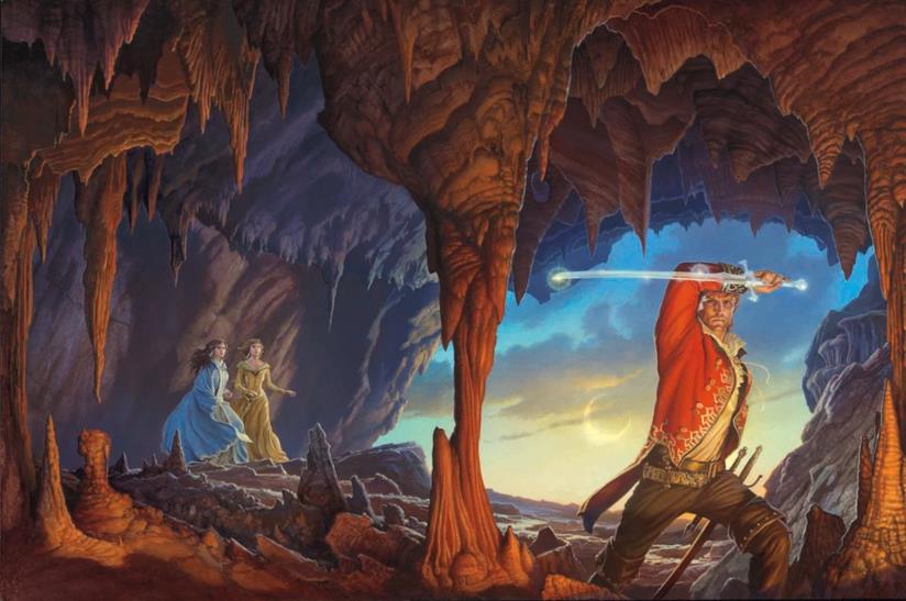 Partono le riprese per La Ruota del Tempo, un video omaggia l'autore originale Illustrazione realizzata per i libri de La Ruota del Tempo