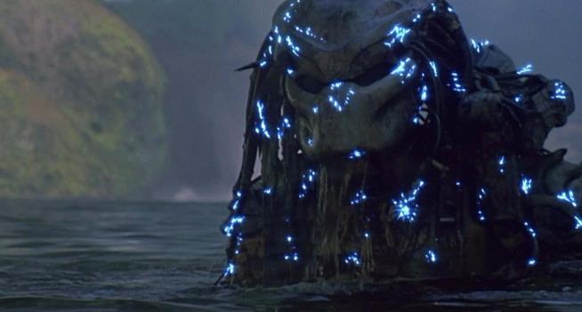 The Predator, il sequel del film di culto del 1987 Il Predator in azione in una scena del film