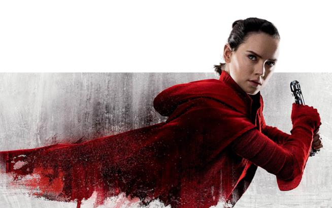 Daisy Ridley vorrebbe abbandonare il personaggio di Rey dopo il sequel de Gli Ultimi Jedi Un completo rosso per una Rey pronta all'azione