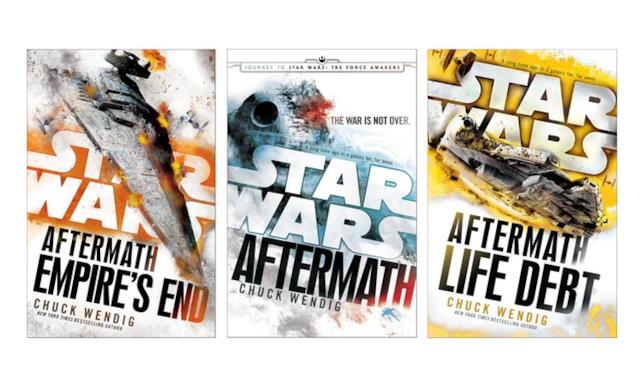 Star Wars Aftermath Copertine della trilogia di Aftermath
