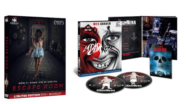 Escape Room e La casa nera - Home Video Escape Room e La casa nera - Home Video - DVD e Blu-ray