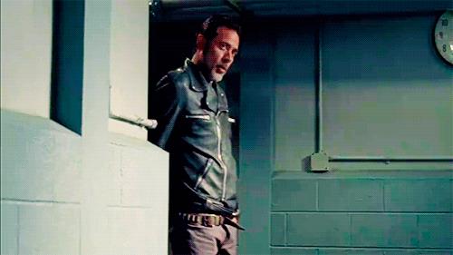 Negan il super cattivo di The Walking Dead Jeffrey Dean Morgan nei panni di Negan