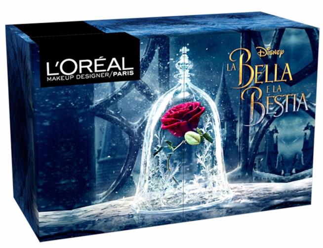 L'Oréal ha dedicato un cofanetto make up alla magia del live-action La Bella e La Bestia Cofanetto make up limited edition La Bella e La Bestia