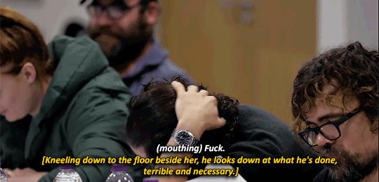 Kit Harington si lascia andare a qualche imprecazione Kit Harington durante l'ultima lettura dei copioni