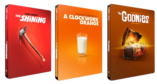 Steelbook Iconic Moments di Warner Cover delle edizioni steelbook Iconic Moments di Warner