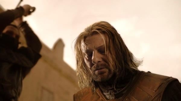 Game of Thrones: Sean Bean ci rivela finalmente le ultime parole di Ned Stark Game of Thrones: un'immagine dalla scena della morte di Ned