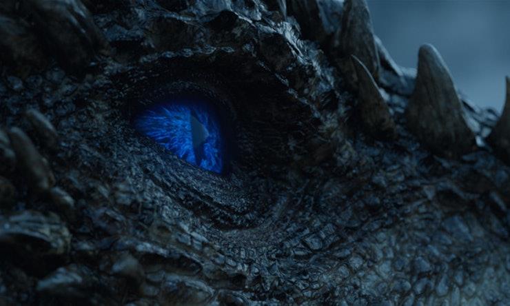 Viserion in Game of Thrones 7 Occhio del drago Viserion come Estraneo