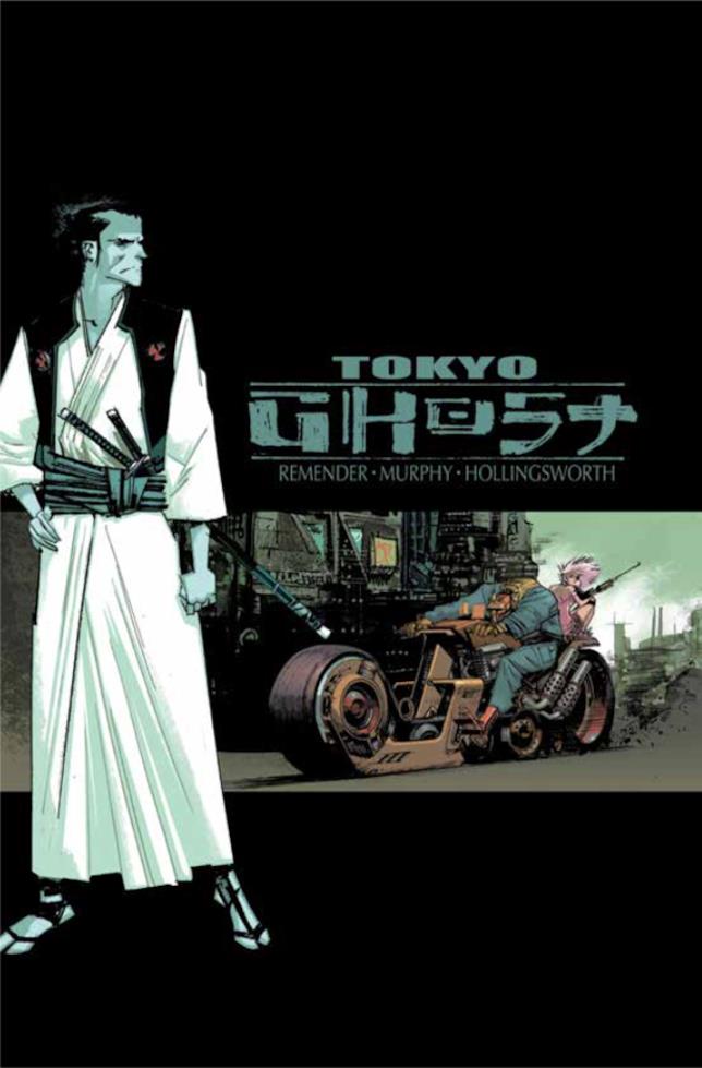 Led in versione samurai Variant Cover di Tokyo Ghost Vol. 1