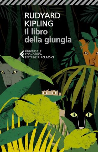 Rudyard Kipling, Il libro della giungla Copertina de Il libro della giungla di Rudyard Kipling