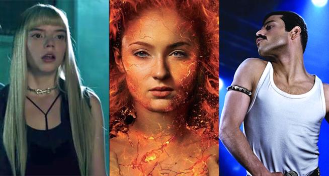 20th Century Fox: cambi di date dei film in uscita annunciati a marzo 2018 New Mutants, X-Men: Dark Phoenix, Bohemian Rhapsody