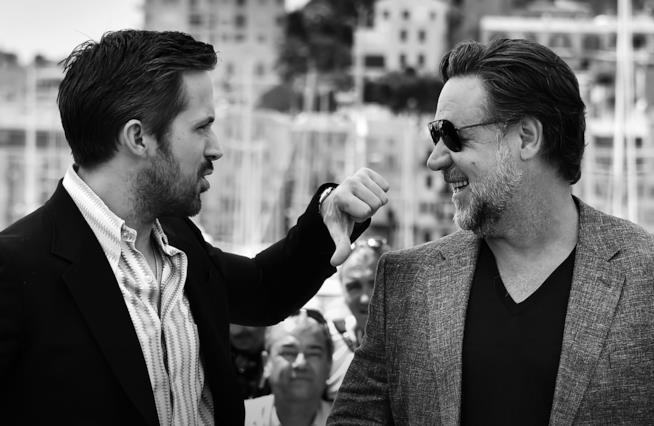 Ryan Gosling e Russell Crowe - da Cannes a Roma tutti i look dei due "Nice Guys" Tutti i look dei due "Nice Guys"